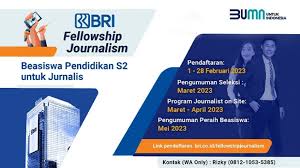 BRI Fellowship Journalism Kembali Digelar! Tersedia 50 Beasiswa S2 untuk Jurnalis Terbaik