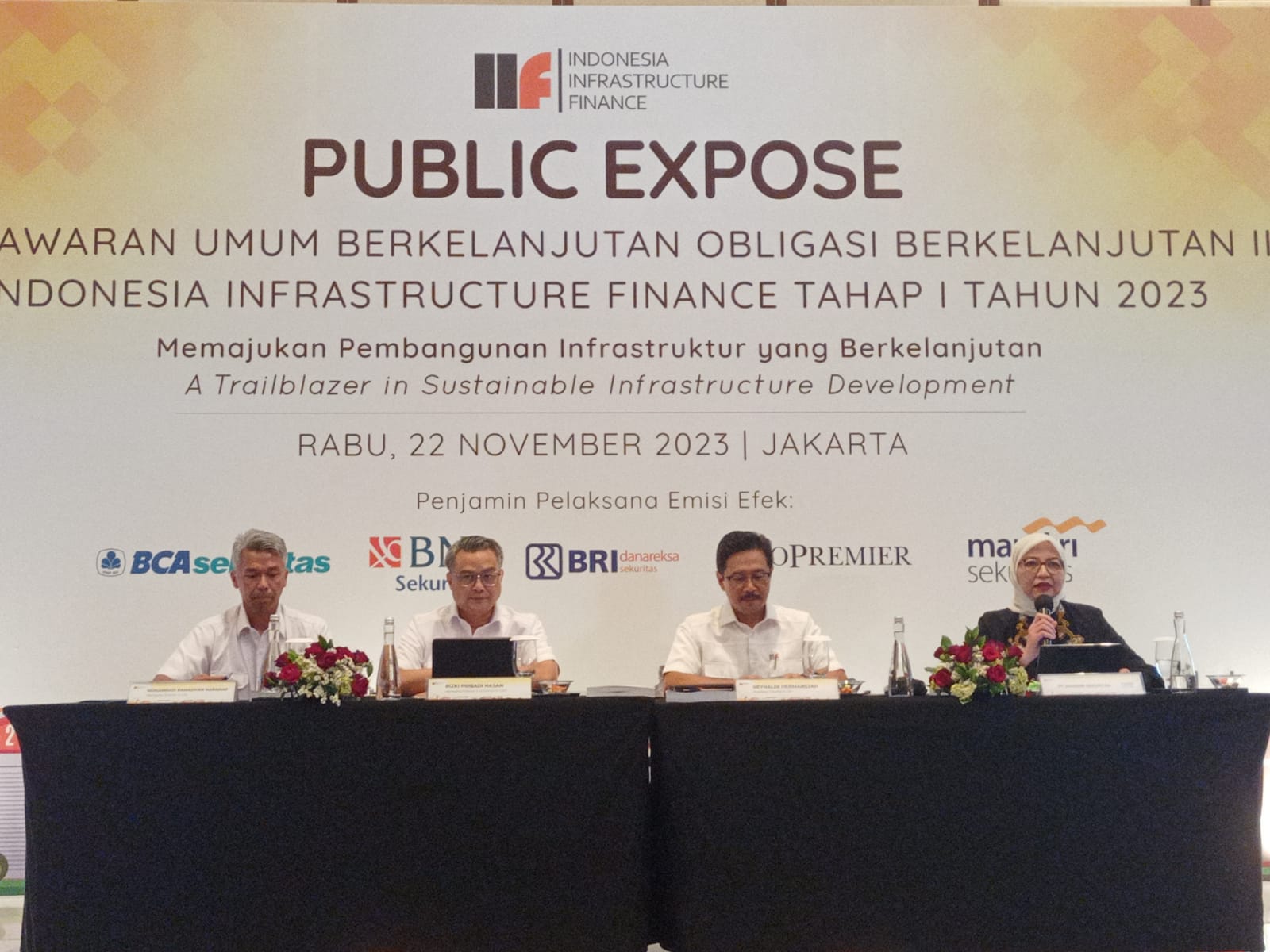 Indonesia Infrastructure Finance Patok Penyaluran Pembiayaan 2024 Naik 20% Jadi Rp3 T