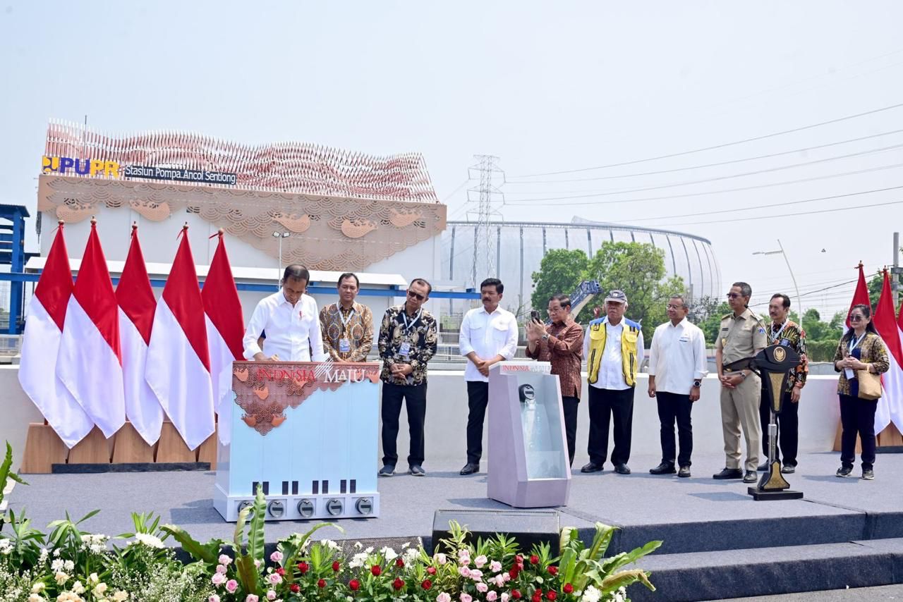 Kelar, Stasiun Pompa Air Ancol Sentiong Ditarget Kurangi Banjir di Ibu Kota