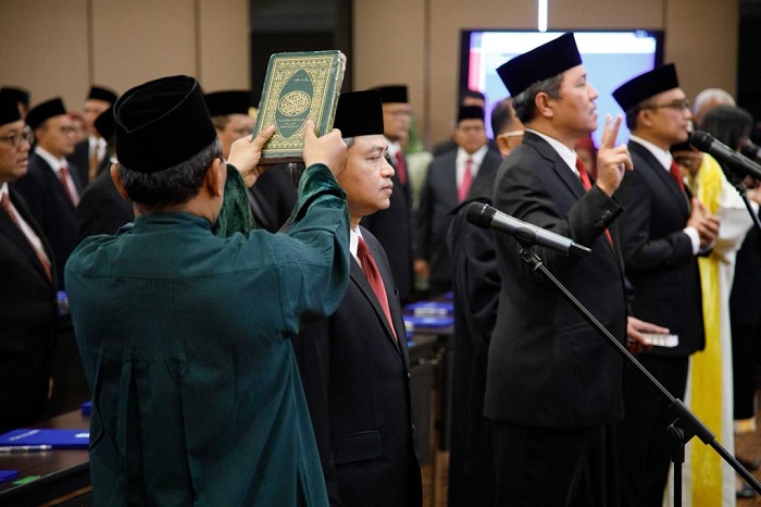 Gubernur BI Lantik 28 Pejabat Baru di Bank Indonesia