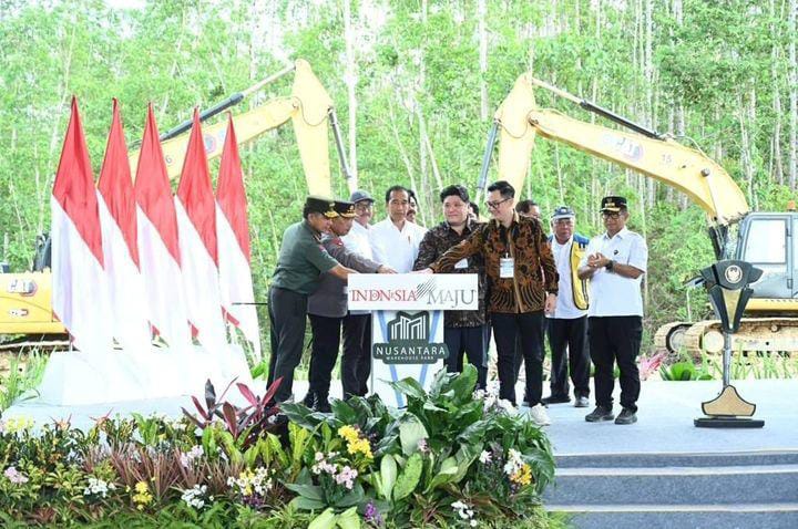 Diresmikan Jokowi, BSBK Groundbreaking Proyek Gudang Rp100 Miliar di IKN