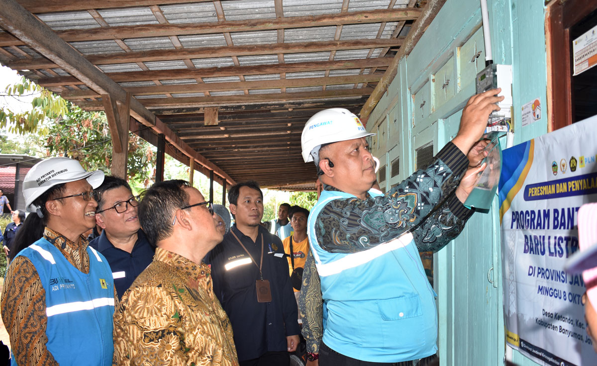 Sepanjang 2023, 131.600 Rumah Tangga Nikmati Bantuan Pasang Baru Listrik