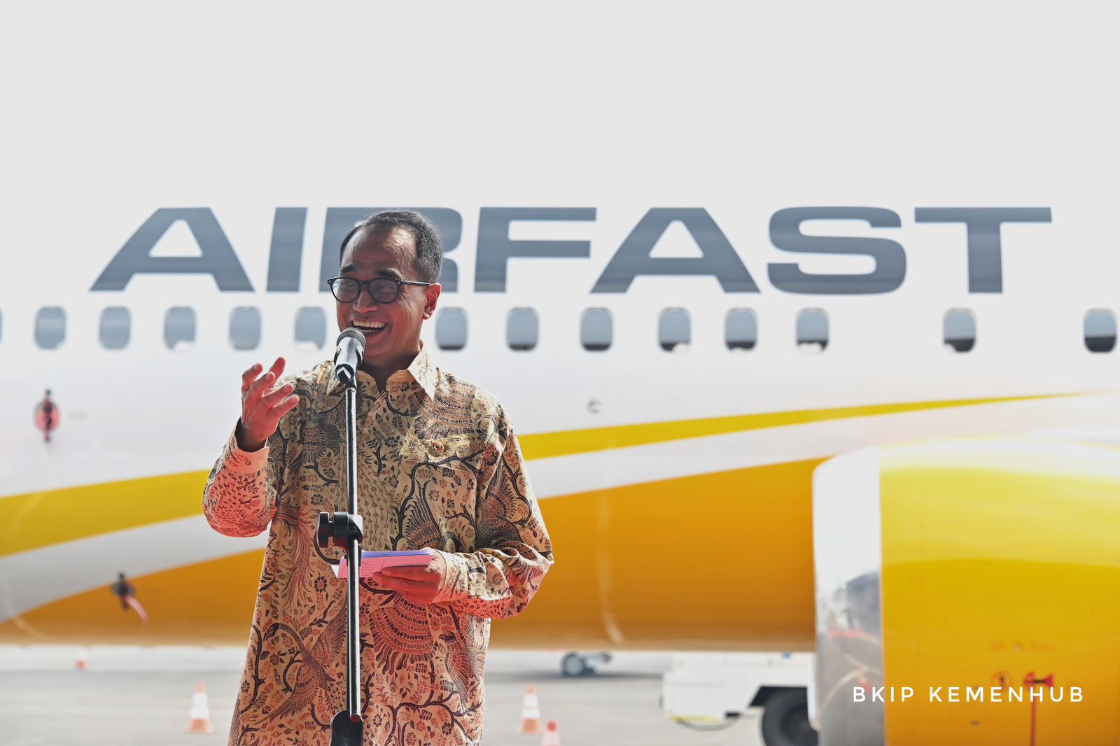 Airfast Luncurkan Pesawat B737-8 Max, Menhub Tekankan Pentingnya Keselamatan Penerbangan