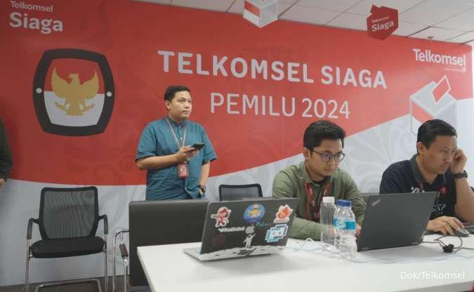 Telkomsel Pastikan Jaringan Internet Lancar Saat Pemilu Hari Ini