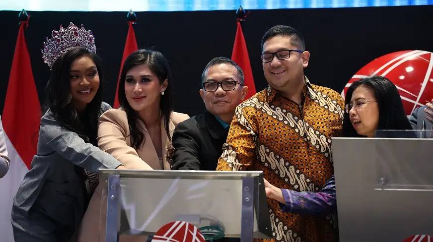 45 Finalis Puteri Indonesia 2024 Buka Perdagangan BEI