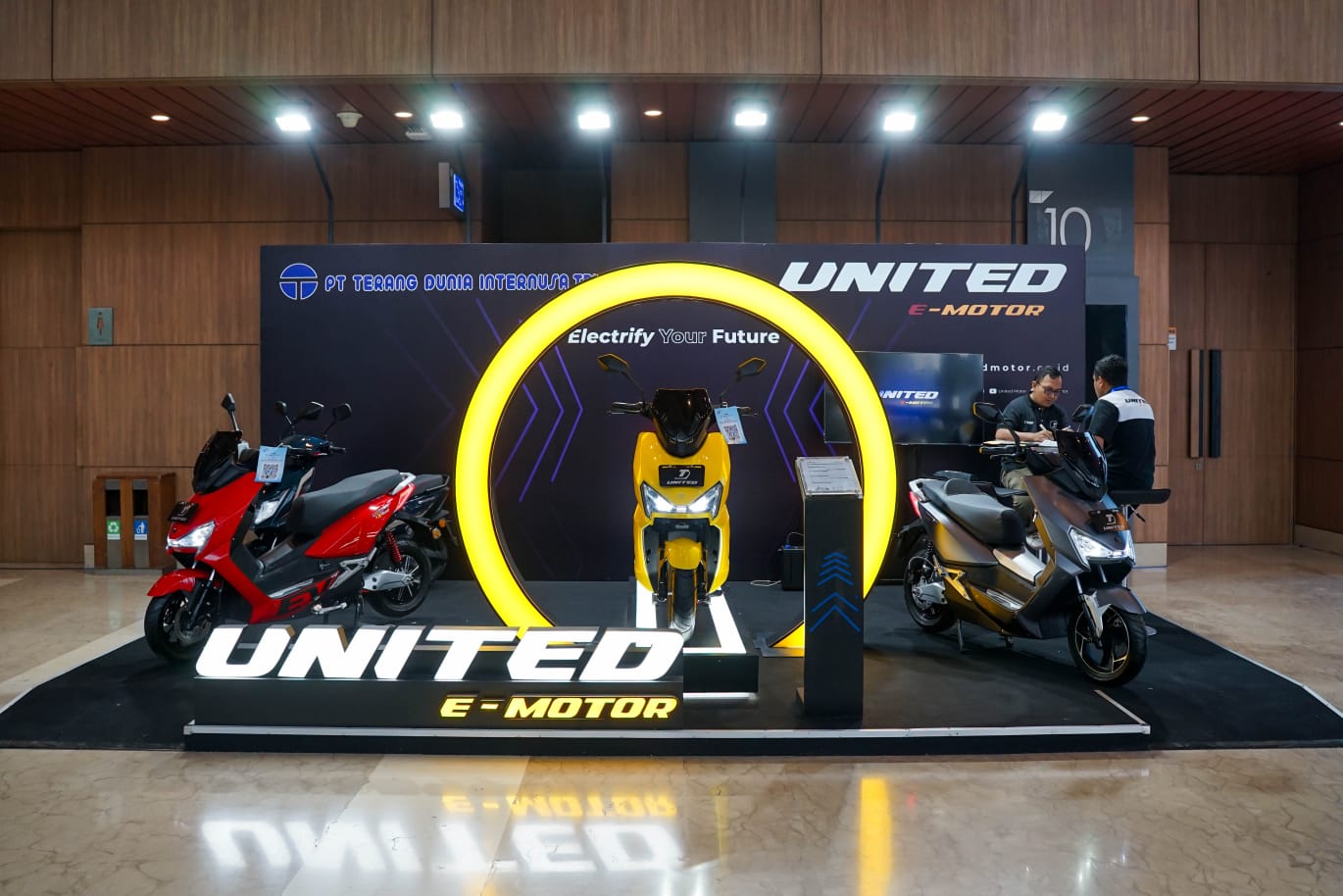 BCA Expoversary 2024, United E-Motor Tawarkan Promo Menarik