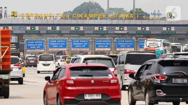 Catat! Arus Mudik Lebaran, One Way Tol Jakarta-Cikampek, Ini Jadwalnya