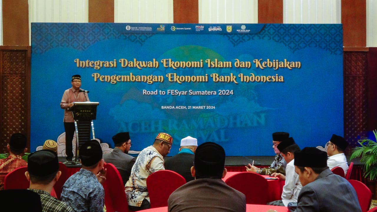 Dukung Pengembangan Ekonomi Syariah di Aceh, BI Gandeng Ulama