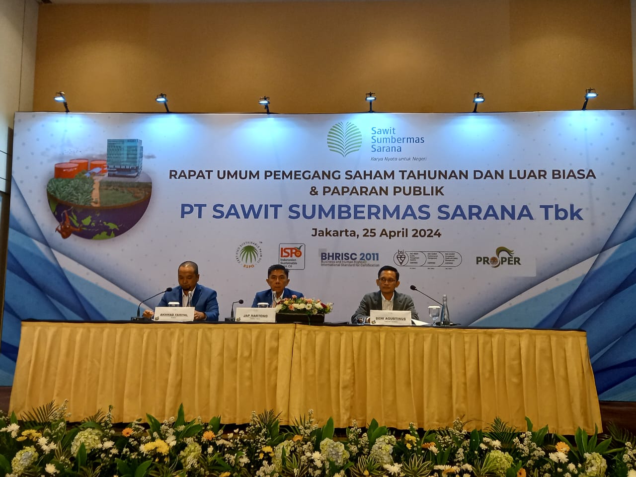 Laba Bersih Sawit Sumbermas (SSMS) di Kuartal I-2024 Naik 14,42 Persen