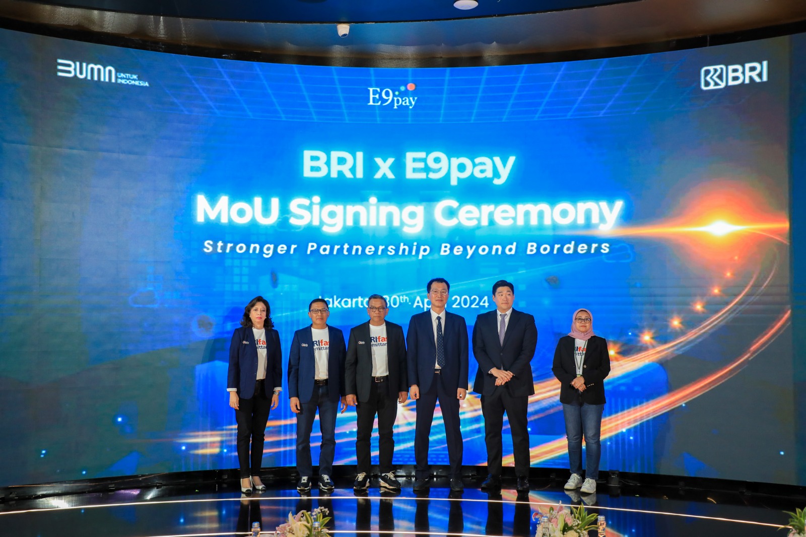 BRI-E9pay Perkuat Kolaborasi, Tingkatkan Layanan Finansial Bagi PMI