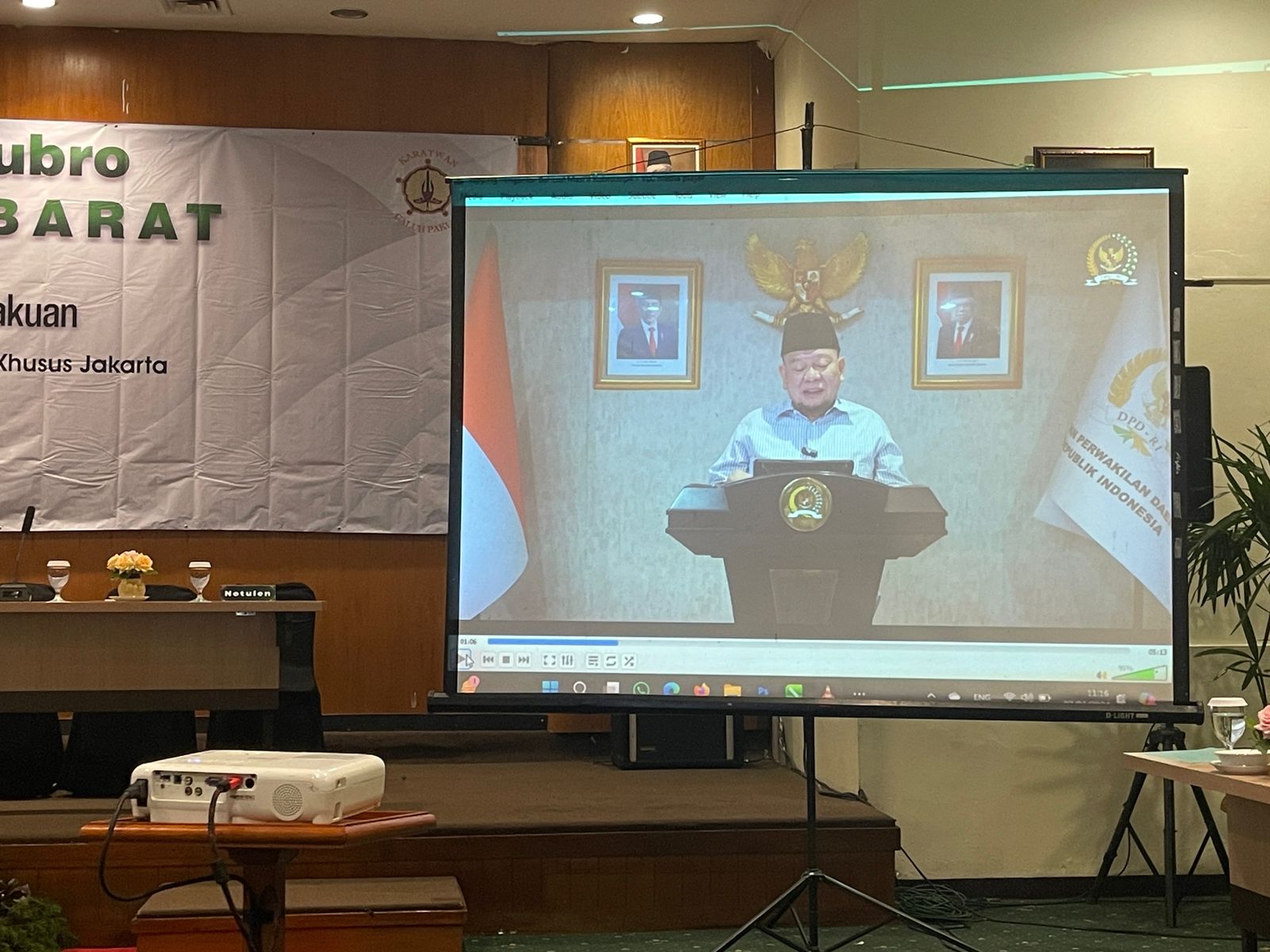 Di LBM PWNU Jabar, Ketua DPD Bedah Status Jakarta dan Poros Maritim