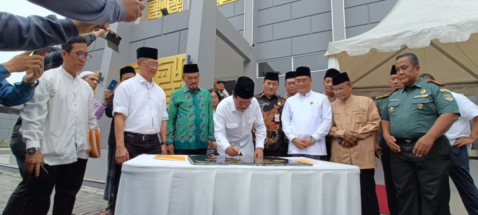 Ini Wujud Kepedulian, Talaga Bestari Resmikan Masjid Jami Al-Kautsar