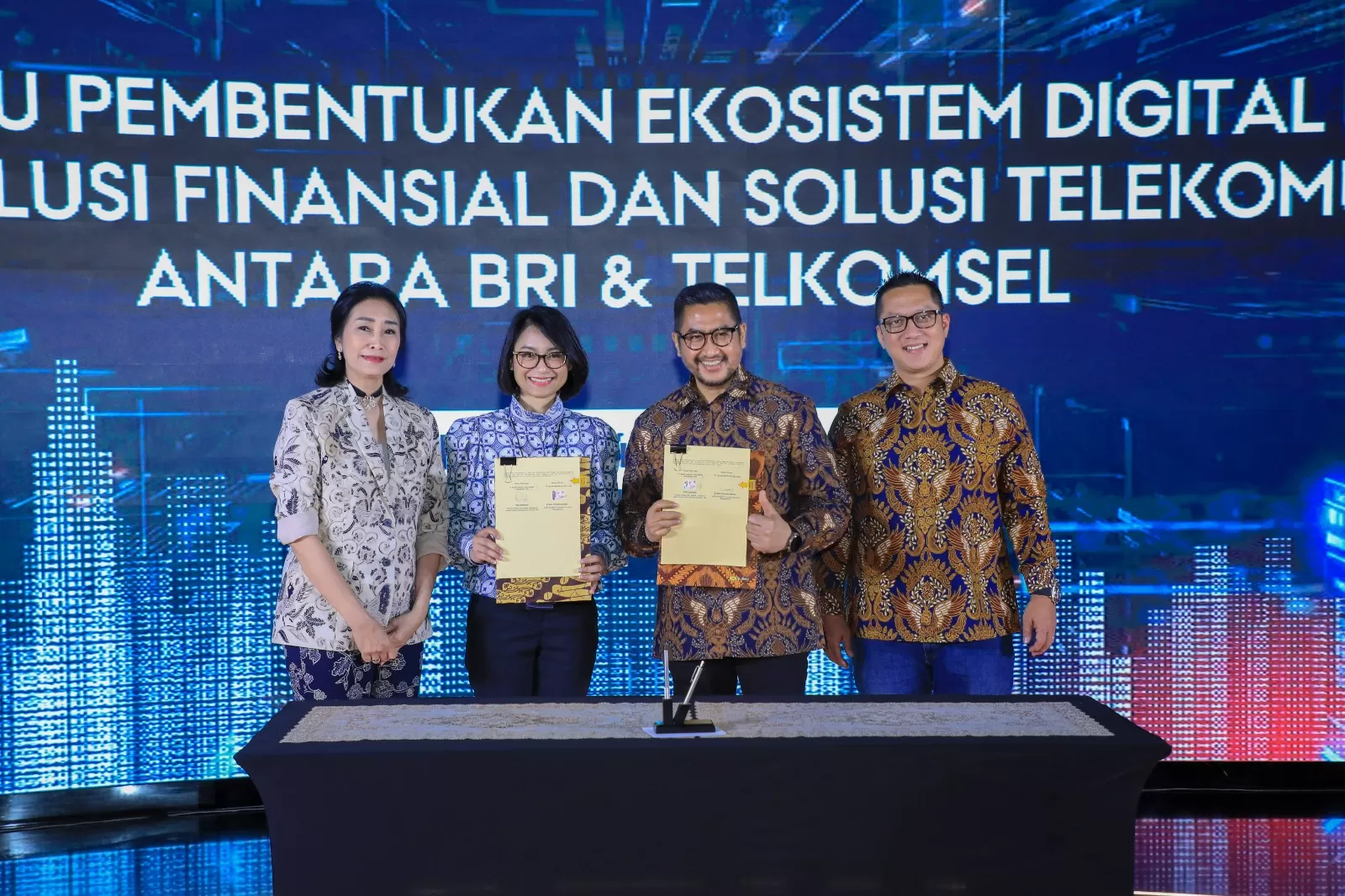 Kolaborasi BRI-Telkomsel, Hadirkan Ekosistem Finansial dan Digital