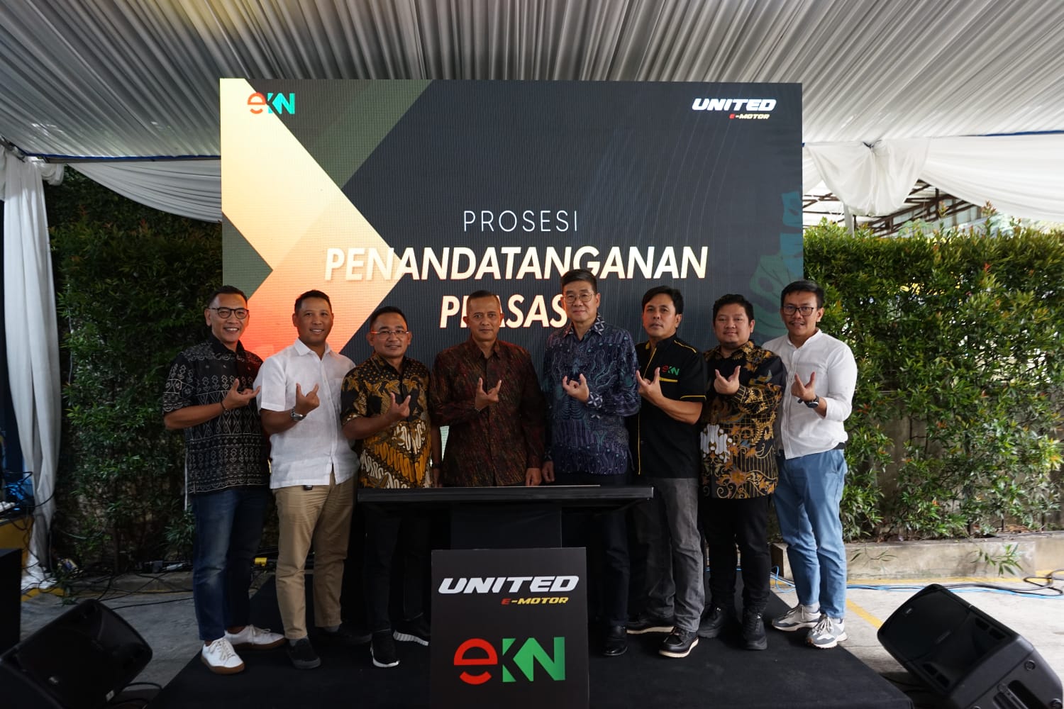 United E-Motor Store Bandung, Revolusi Hijau Atasi Panas Ekstrim