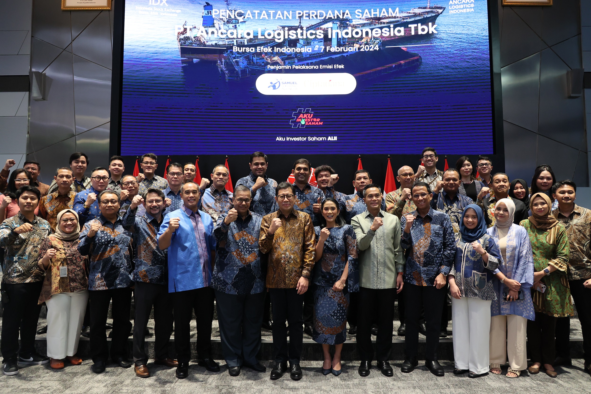 Pendapatan Ancara Logistics (ALII) Naik Tipis di Kuartal I-2024