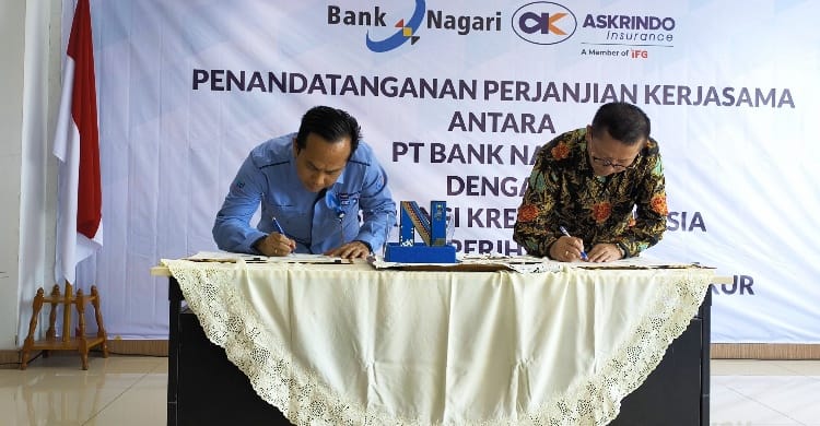 Percepat Proses Penagihan Subrogasi, Askrindo-Bank Nagari Bekerja Sama