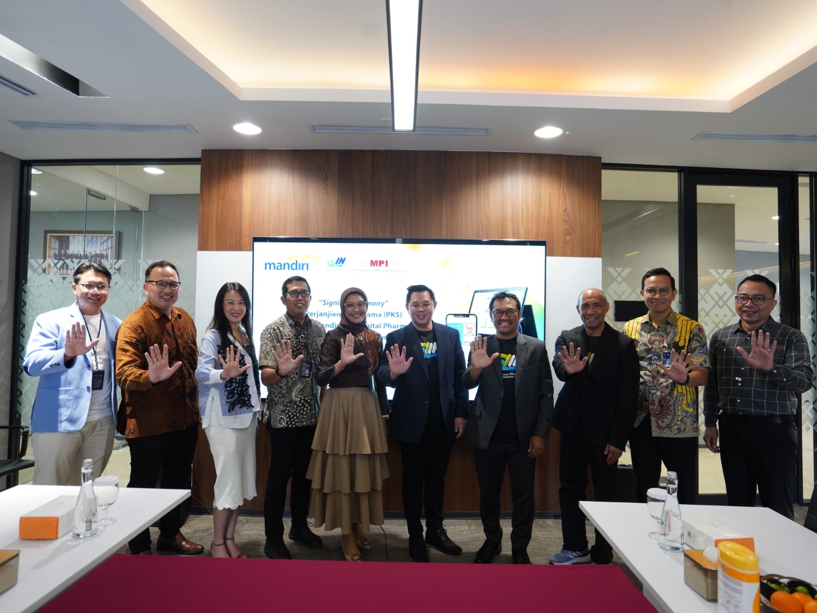 Bank Mandiri Teken Kerja Sama dengan Digital Pharma Andalan Indonesia