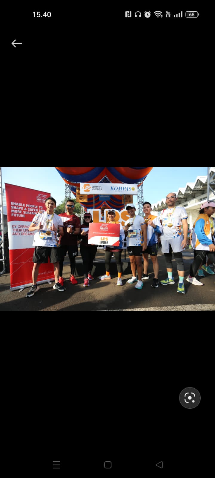 Generali Indonesia Proteksi Para Pelari LPS Monas Half Marathon 2024