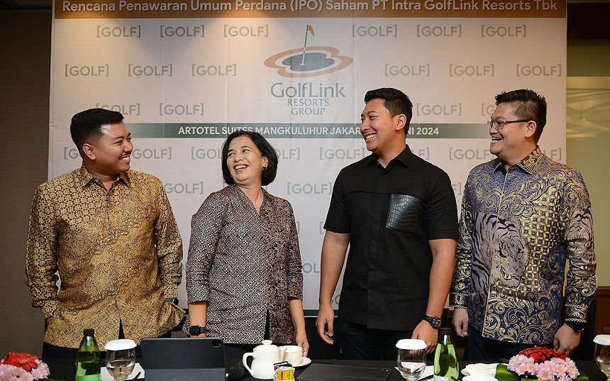 Intra Golflink Milik Cucu Soeharto (GOLF) Patok IPO Rp200 per Lembar