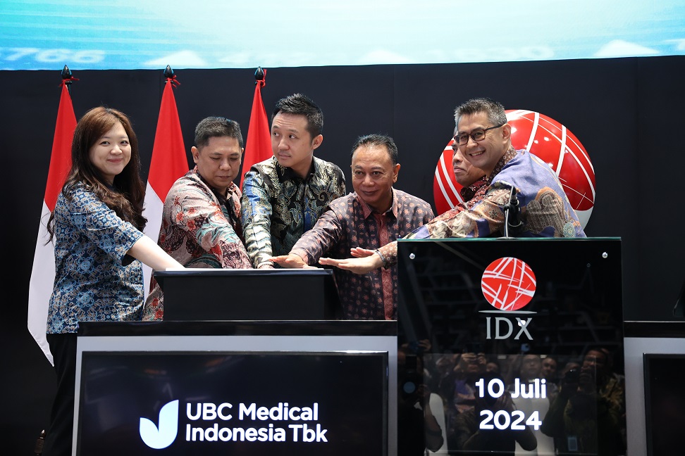 UBC Medical (LABS) Resmi Melantai, Sahamnya Naik 34,3 Persen