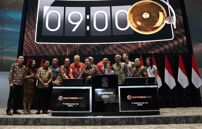 Multitrend (BABY) Simpan Sisa Dana IPO di HSBC Rp30M Bunga 5,25 Persen