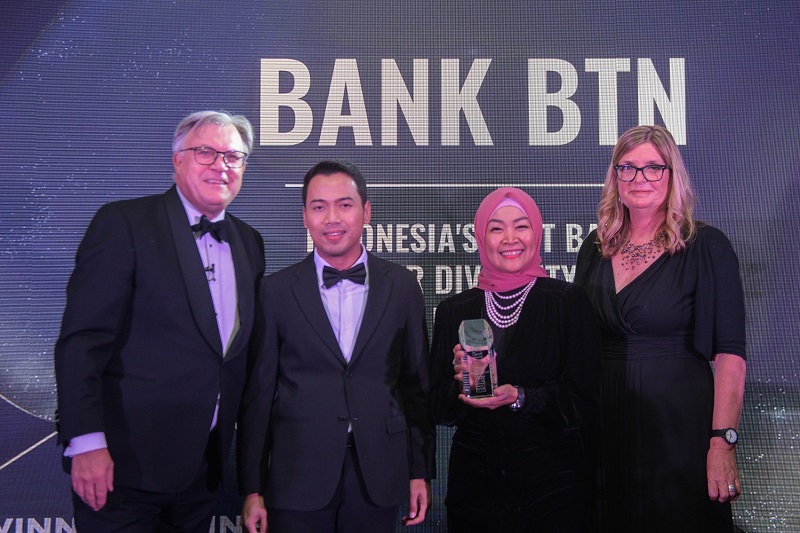 Mewakili Indonesia, BTN Raih Penghargaan Euromoney Awards 2024