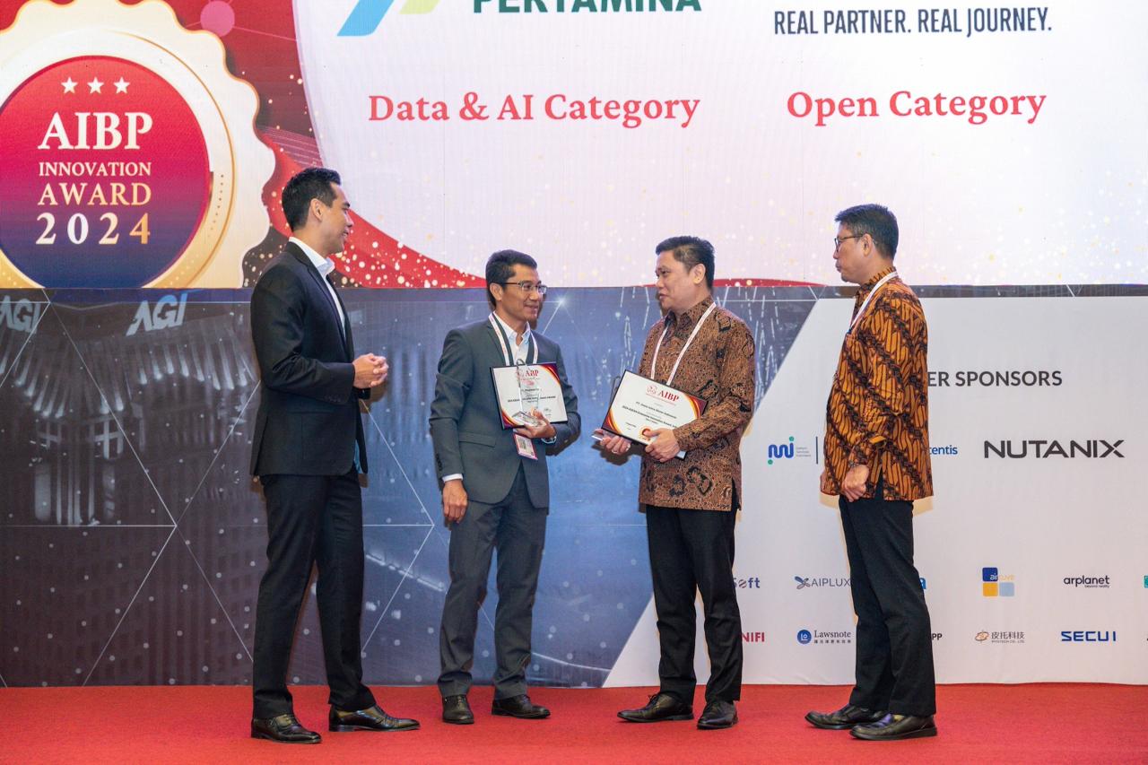 Pertamina dan Isuzu Astra Raih AIBP Enterprise Innovation Award 2024