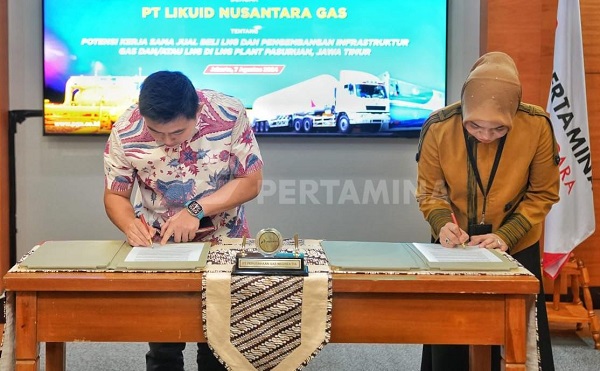 PGN Gali Potensi LNG di Jawa Timur Bareng Likuid Nusantara Gas