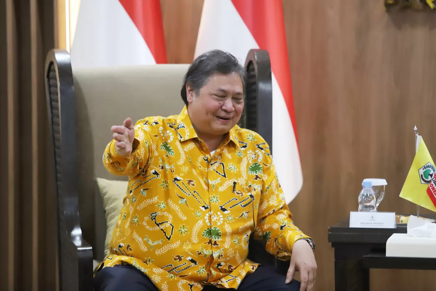 Lewat Video, Ketua Umum Golkar Airlangga Hartarto Nyatakan Mundur