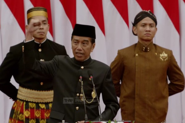 Momen Haru Sidang Tahunan MPR 2024, Jokowi Sampaikan Mohon Maaf