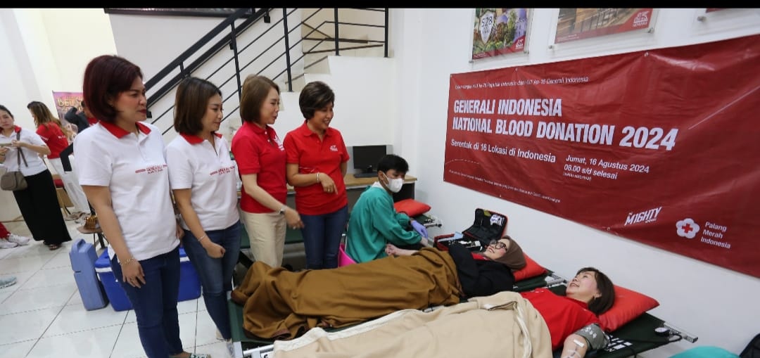 Generali Indonesia Gelar Donor Darah Serempak di Seluruh Indonesia