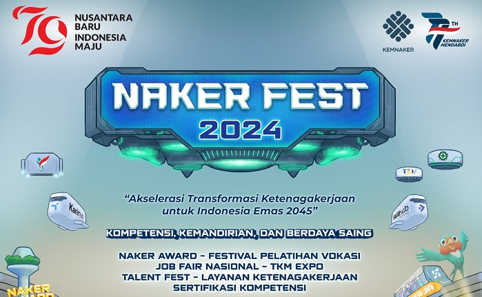 Tersedia 110.000 Loker di Naker Fest 2024, Catat Agar Tak Terlewat