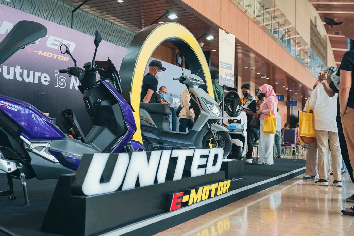 Promosi Motor Listrik, United E-Motor Gelar Pameran di Berbagai Lokasi