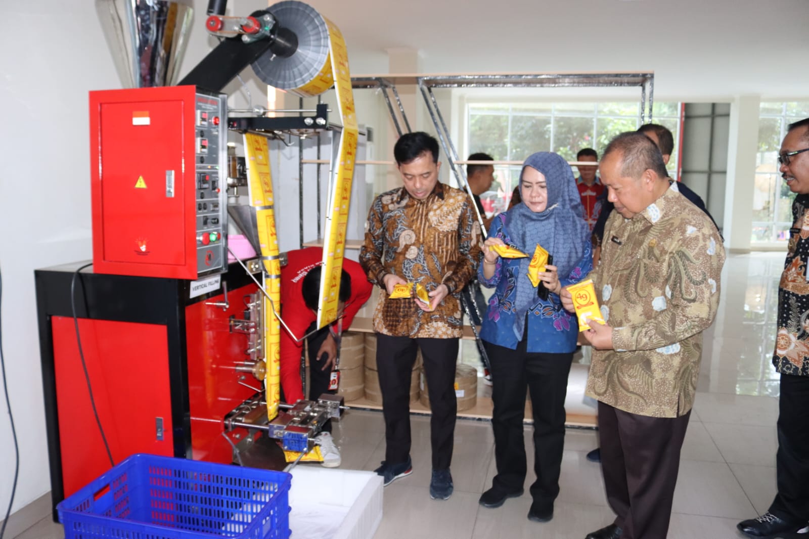 Resmikan Layanan Kemasan Pemkot Bandar Lampung Siapkan UMKM Naik Kelas