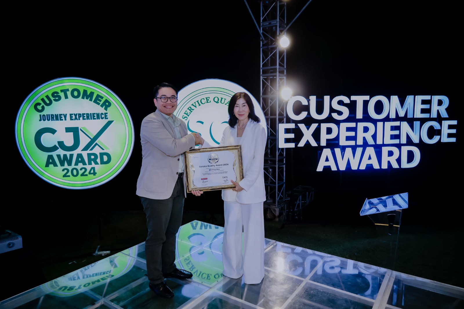 Ajang Service Quality Awards 2024, BRI (BBRI) Raih Predikat Diamond