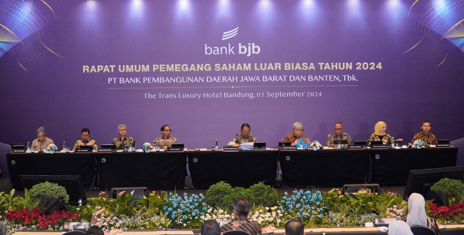 RUPSLB Bank BJB (BJBR) Restui Susunan Komisaris Baru