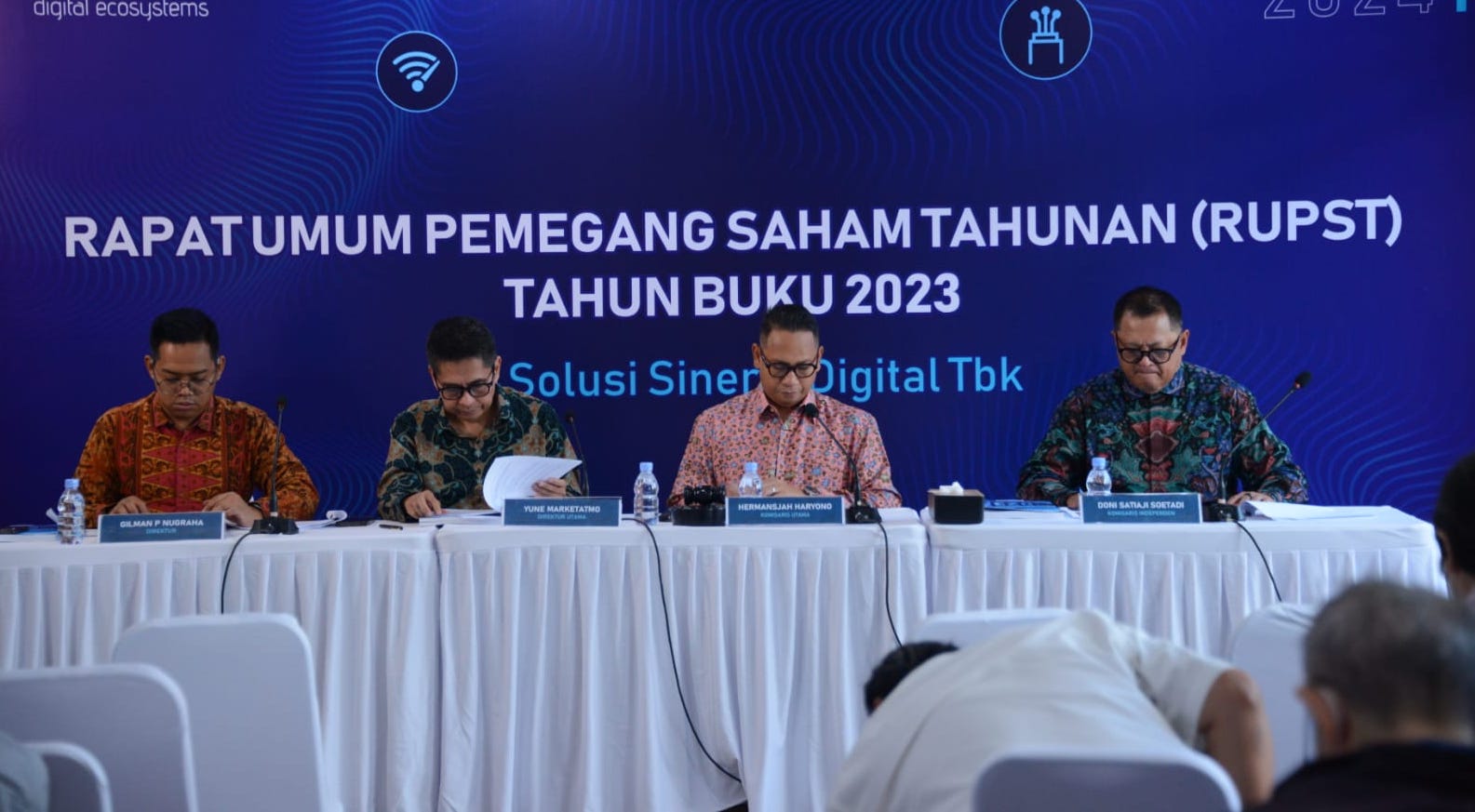 WIFI Akan Proses Mundurnya Gilman Pradana  Sebagai Direktur