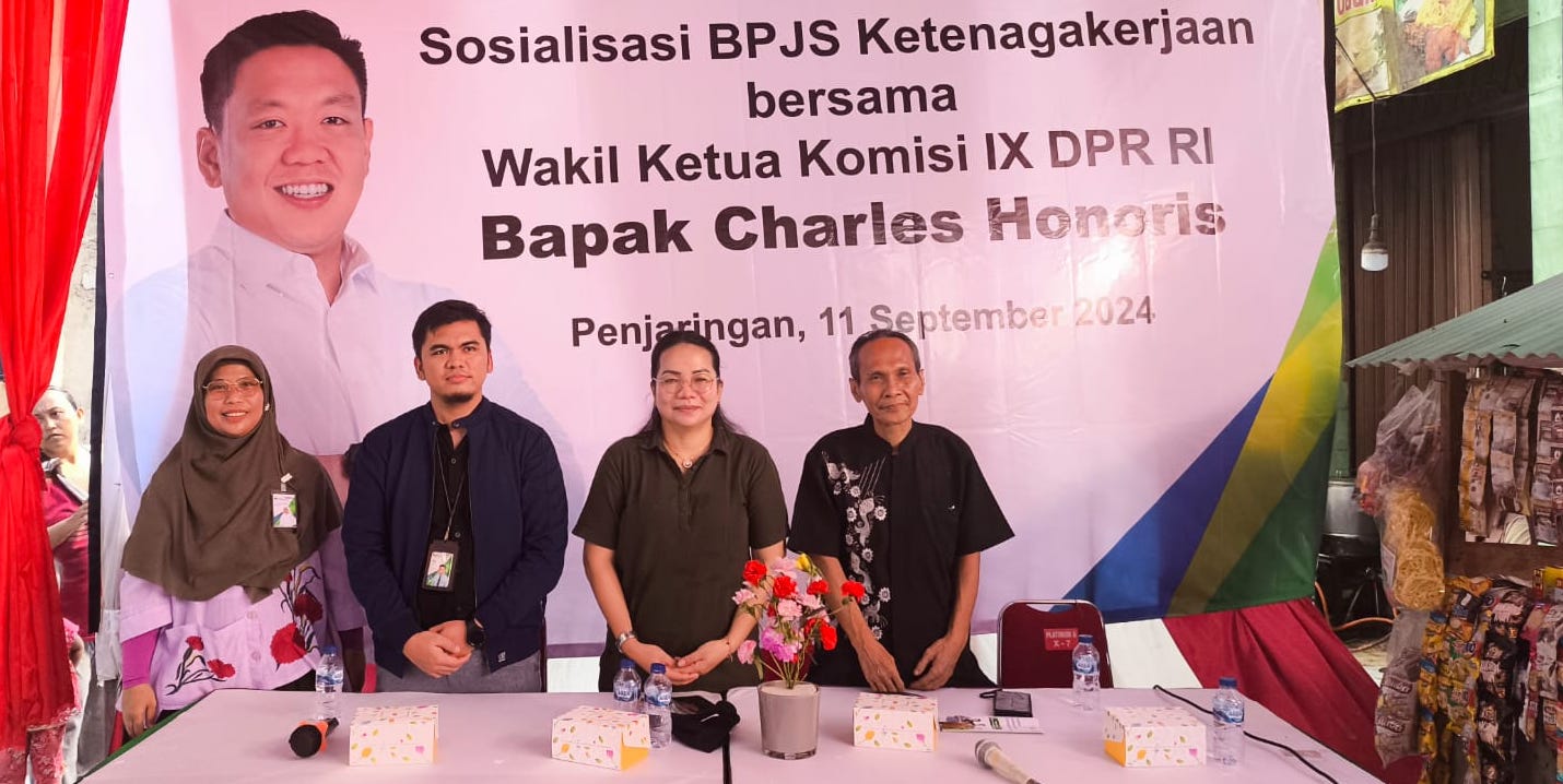 Sosialisasi Manfaat BPJS Ketenagakerjaan, Anggota DPR Ini Gas Blusukan