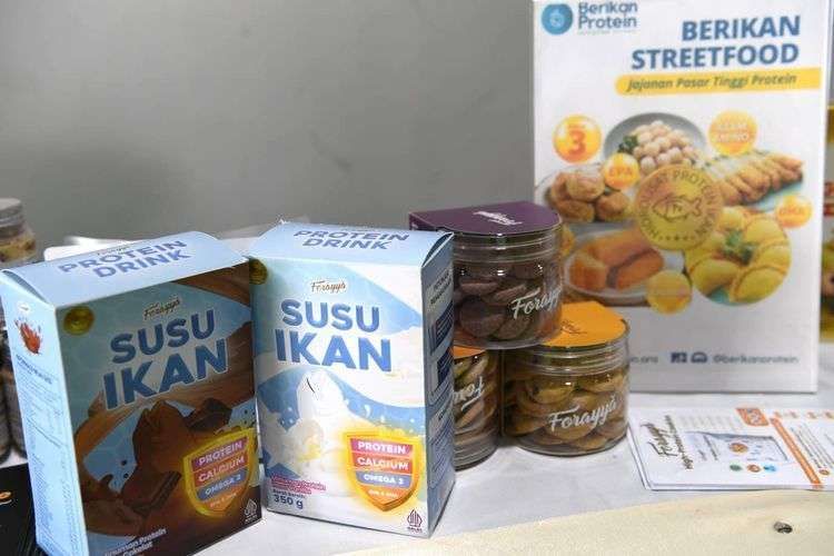 KKP Jelaskan Susu Ikan Minuman Protein Produk Turunan HPI