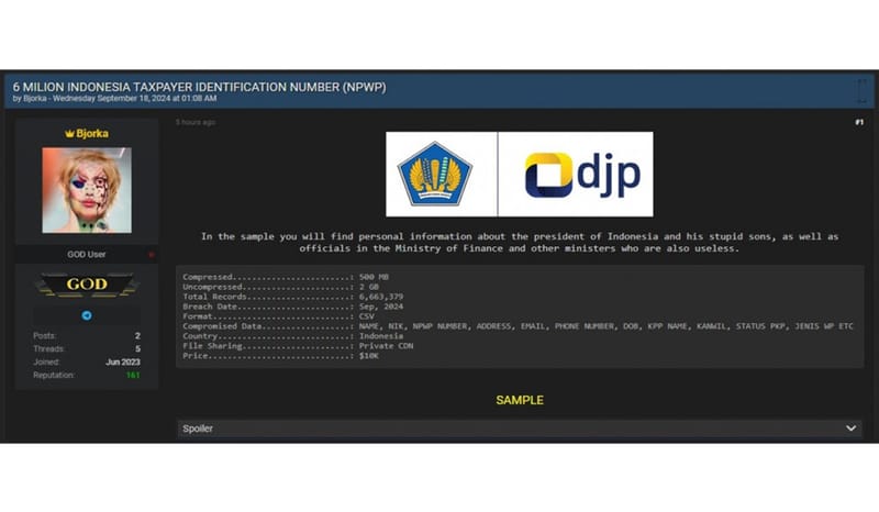 Setelah DJP, Kemenkominfo Juga Pastikan Tidak Ada Kebocoran Data NPWP