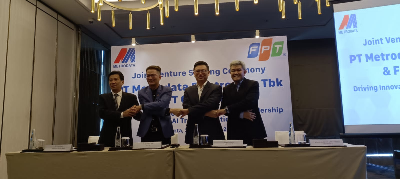 Joint Venture Metrodata-FPT, Untuk Pimpin Transformasi Keamanan Siber