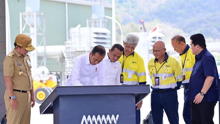 Resmikan Smelter Tembaga di NTB, Ini Harapan Presiden Jokowi