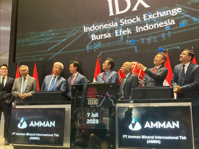 Bos AMMN Belanja Saham Rp1,01 Triliun, Simak Detailnya