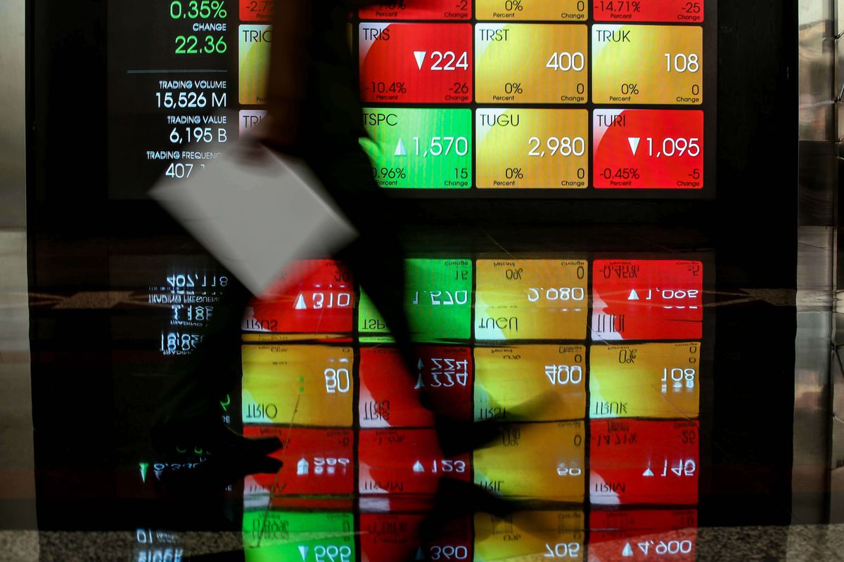 Negative Slope Melebar, IHSG Orbit Zona Merah