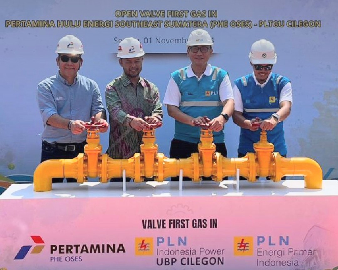 Dukung Energi Bersih, PHE OSES Pasok Gas ke PLTGU Cilegon