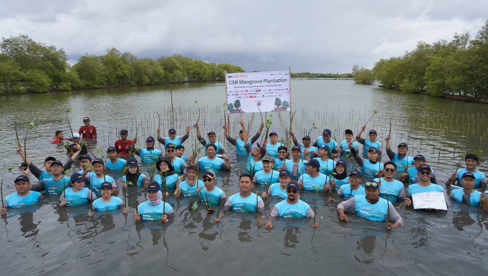 Lestarikan Alam, BEST Tanam 26.058 Pohon Mangrove