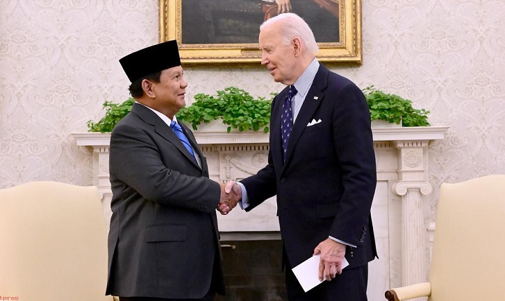 Presiden Prabowo dan Biden Sepakat Perkuat Kemitraan Indonesia - AS