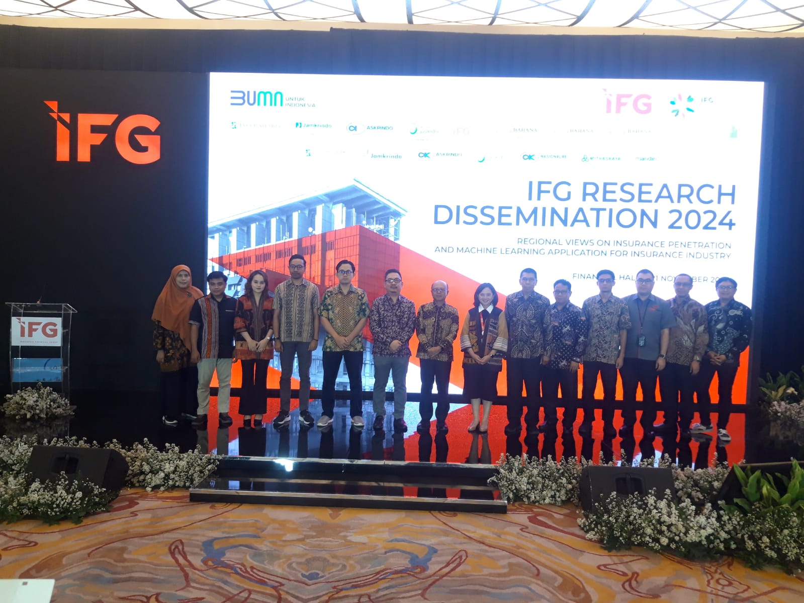 IFG Gelar Research Dissemination 2024, Hadirkan Dosen Sejumlah PT