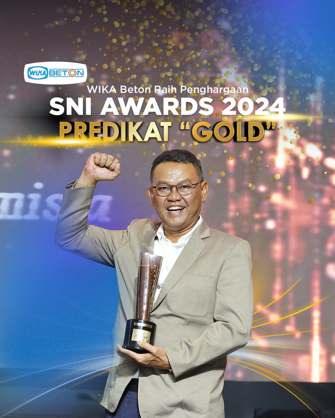 Wika Beton (WTON) Raih Penghargaan Ini di SNI Award 2024