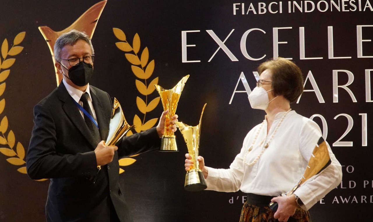 Empat Proyek Intiland Raih Penghargaan di  FIABCI Indonesia-REI Excellence Awards 2021